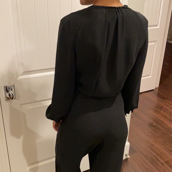 Chloe Black long sleeve jumpsuit - Picture 4 of 5